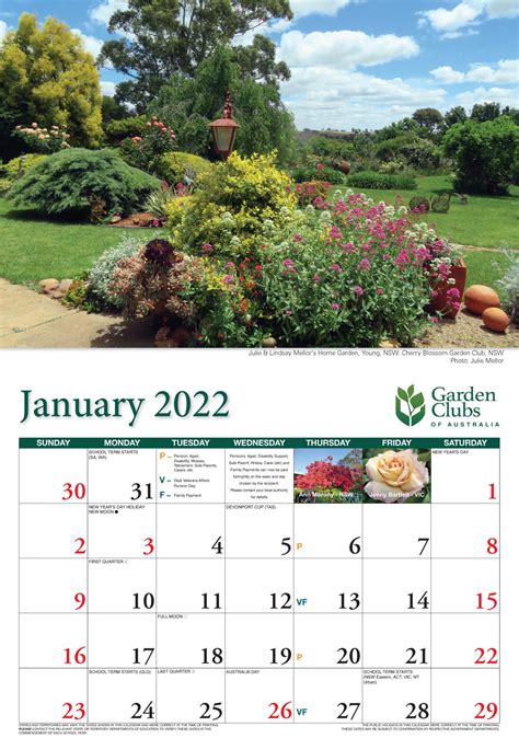 2022 Planting Calendar